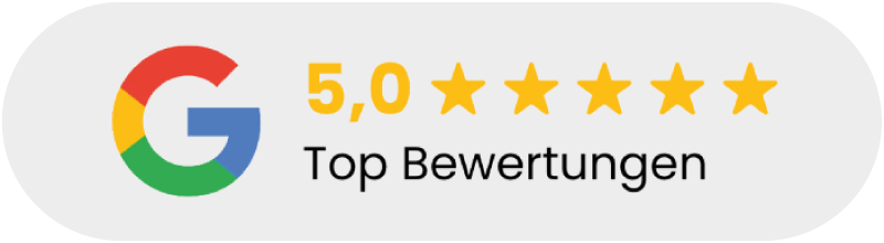 Logo Google 5 Sterne Bewertung